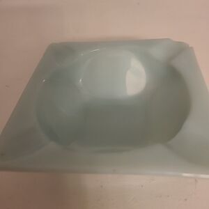 Vintage Milk Glass Ashtray